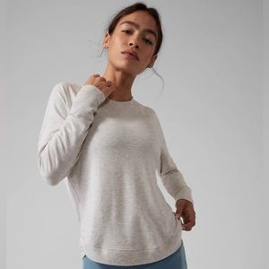 Athleta Mindset Sweatshirt SIZE SP GRAY